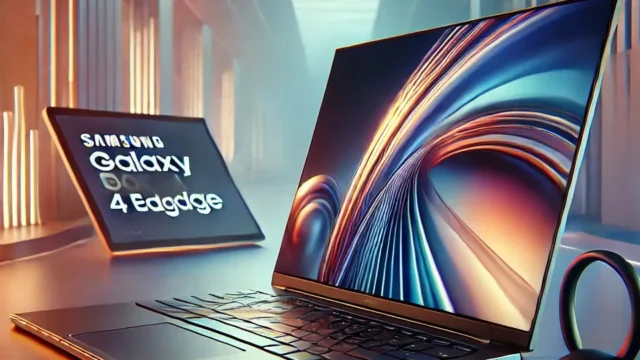 Samsung Galaxy Book 4 Edge com desempenho avançado e Buds 3