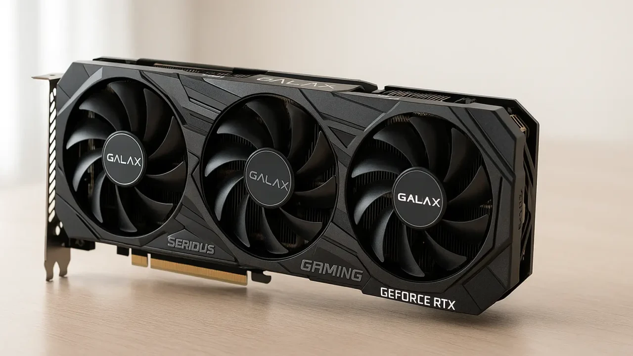 Galax GeForce RTX 3080 Serious Gaming com Ray Tracing
