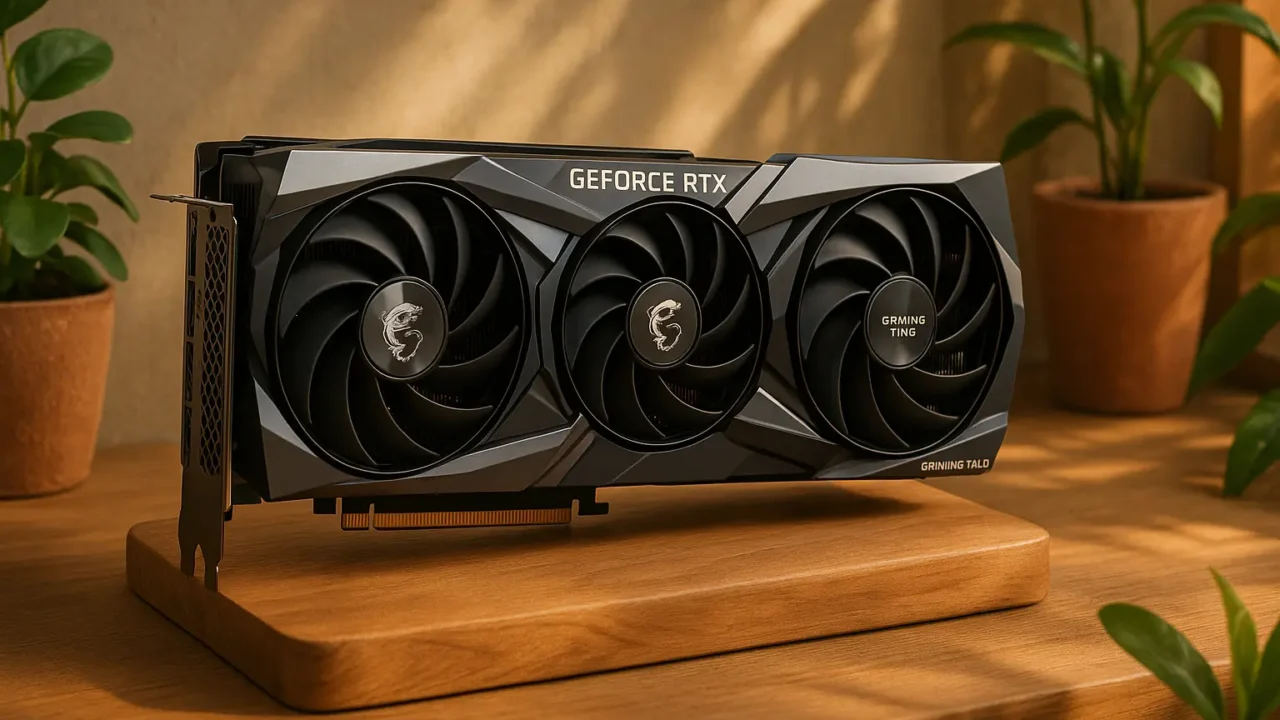 MSI GeForce RTX 5070 GAMING TRIO OC: potência e eficiência