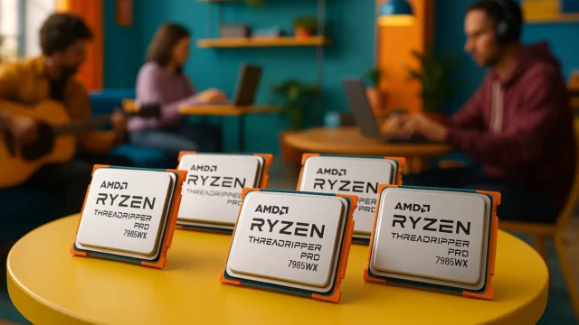 Cinco Melhores Modelos de processador AMD Ryzen Threadripper pro 7985wx