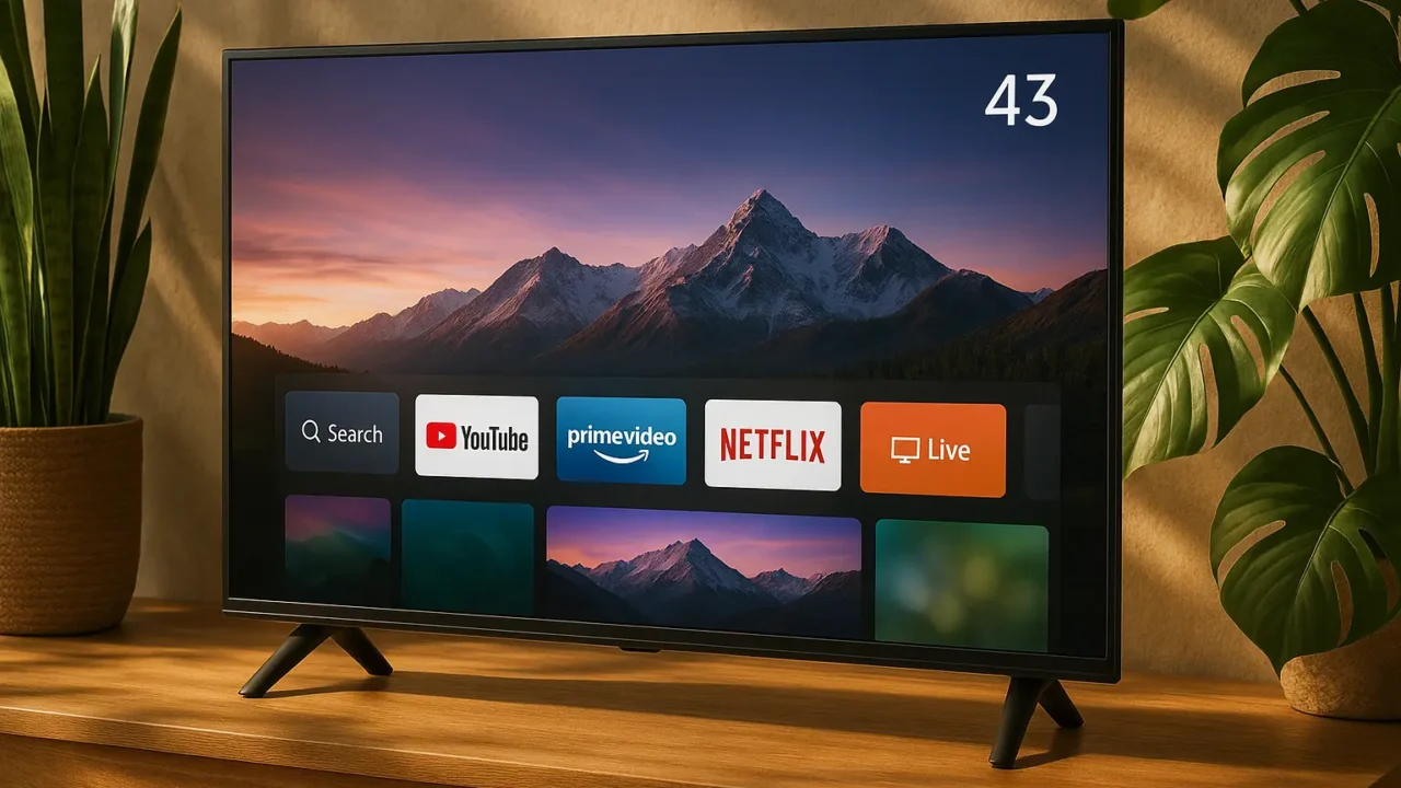 As 5 Melhores Opções de smart TV 43