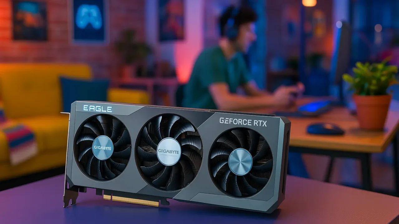 GIGABYTE RTX 4070 Super Eagle OC ICE: potência e resfriamento eficiente