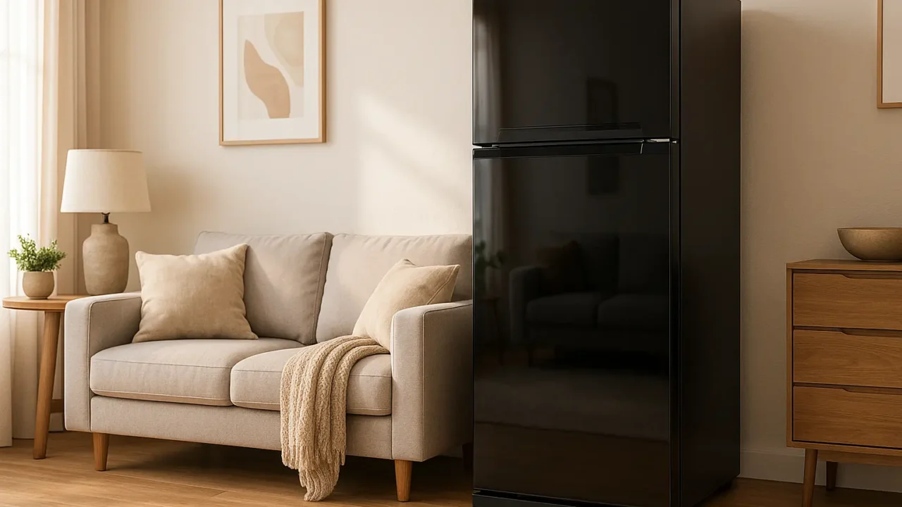 Geladeira Panasonic Frost Free 480L Black Glass: design, eficiência e inovação