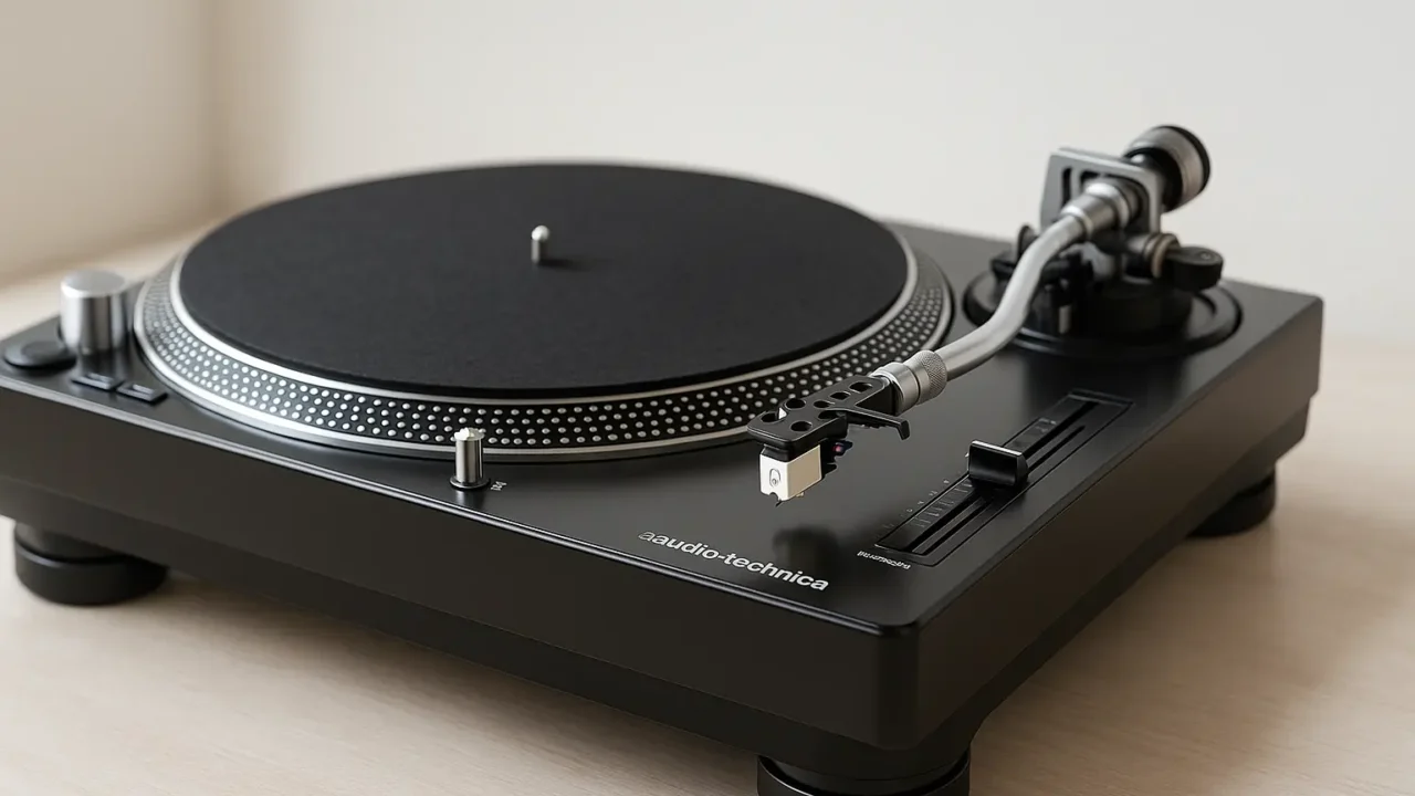 Audio-Technica AT-LP140XP-BK: performance profissional para DJs exigentes