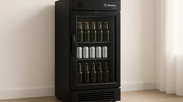 Metalfrio All Black Optima: potência e estilo para armazenar bebidas com eficiência