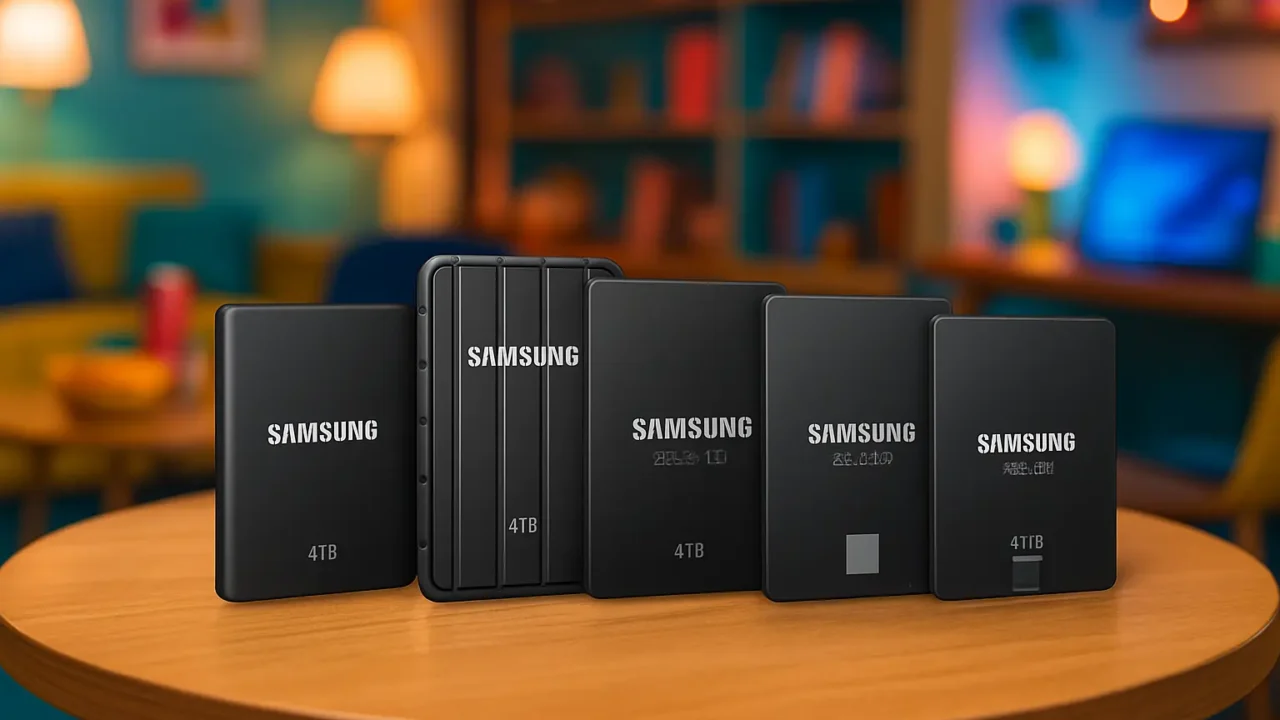 Os 5 Melhores Modelos de SSD 4tb Samsung