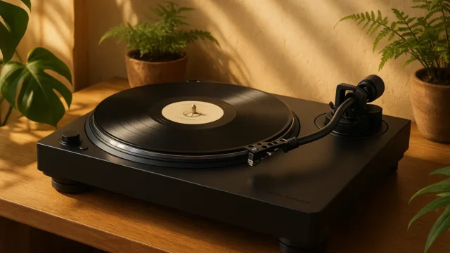 Audio-Technica AT-LP5X: Toca-Discos Analógico e Digital com Acionamento Direto