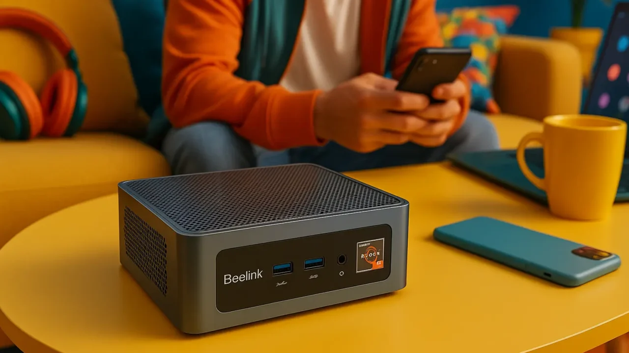 Beelink Mini PC EQR com Ryzen 9: Potência em Tamanho Compacto