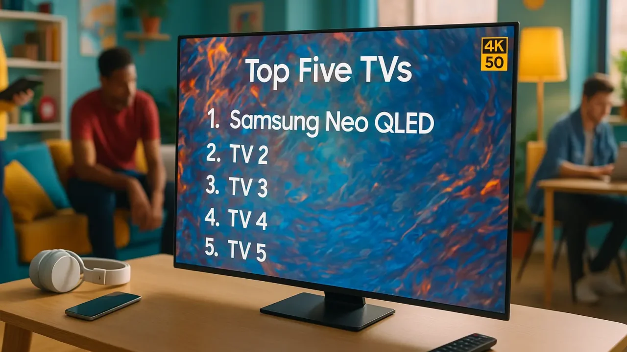 Principais Cinco TV 50 polegadas Samsung NEO QLED