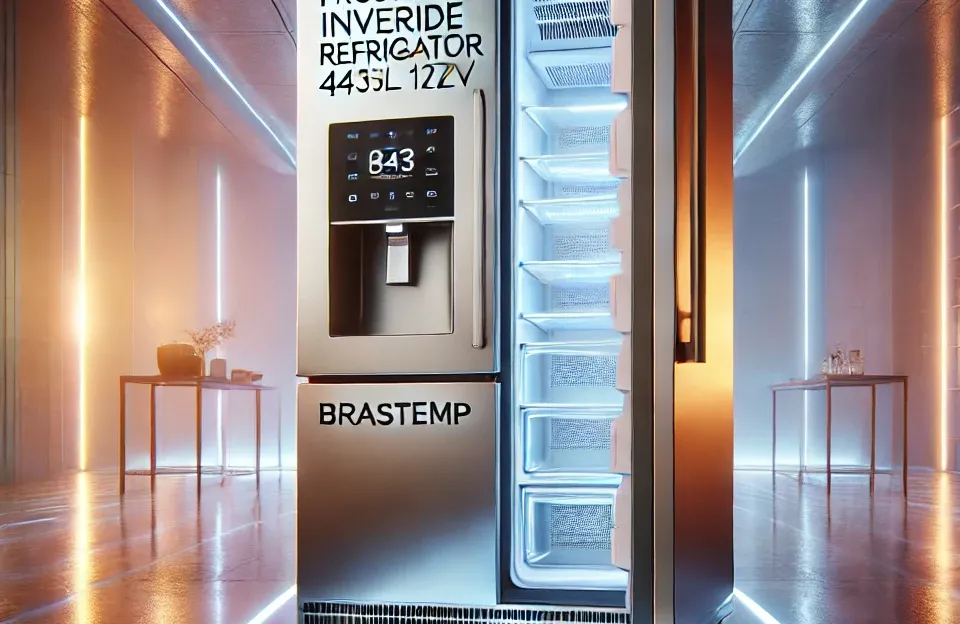 Geladeira Frost Free Brastemp Inverse 443L Evox BRE57AK 127V: Tecnologia, Design e Eficiência