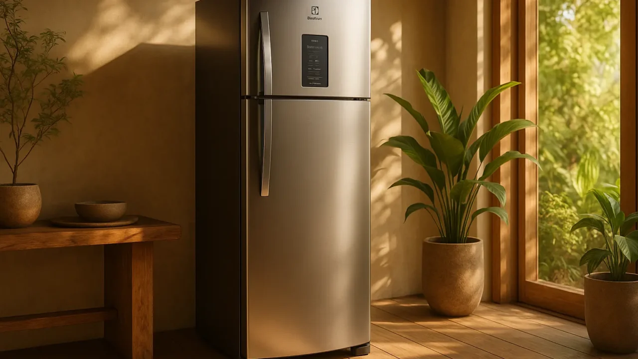 Geladeira Electrolux Frost Free 490L Efficient com AutoSense Inverse