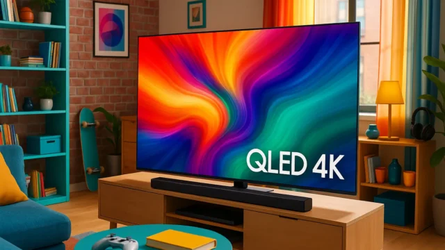 Samsung Combo Smart TV 65" QLED 4K 65Q65D + Soundbar: Cores Vibrantes e Som Imersivo