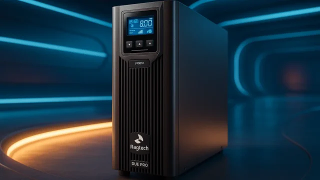 Ragtech Nobreak Torre DUE PRO 3000VA: Potência e Proteção
