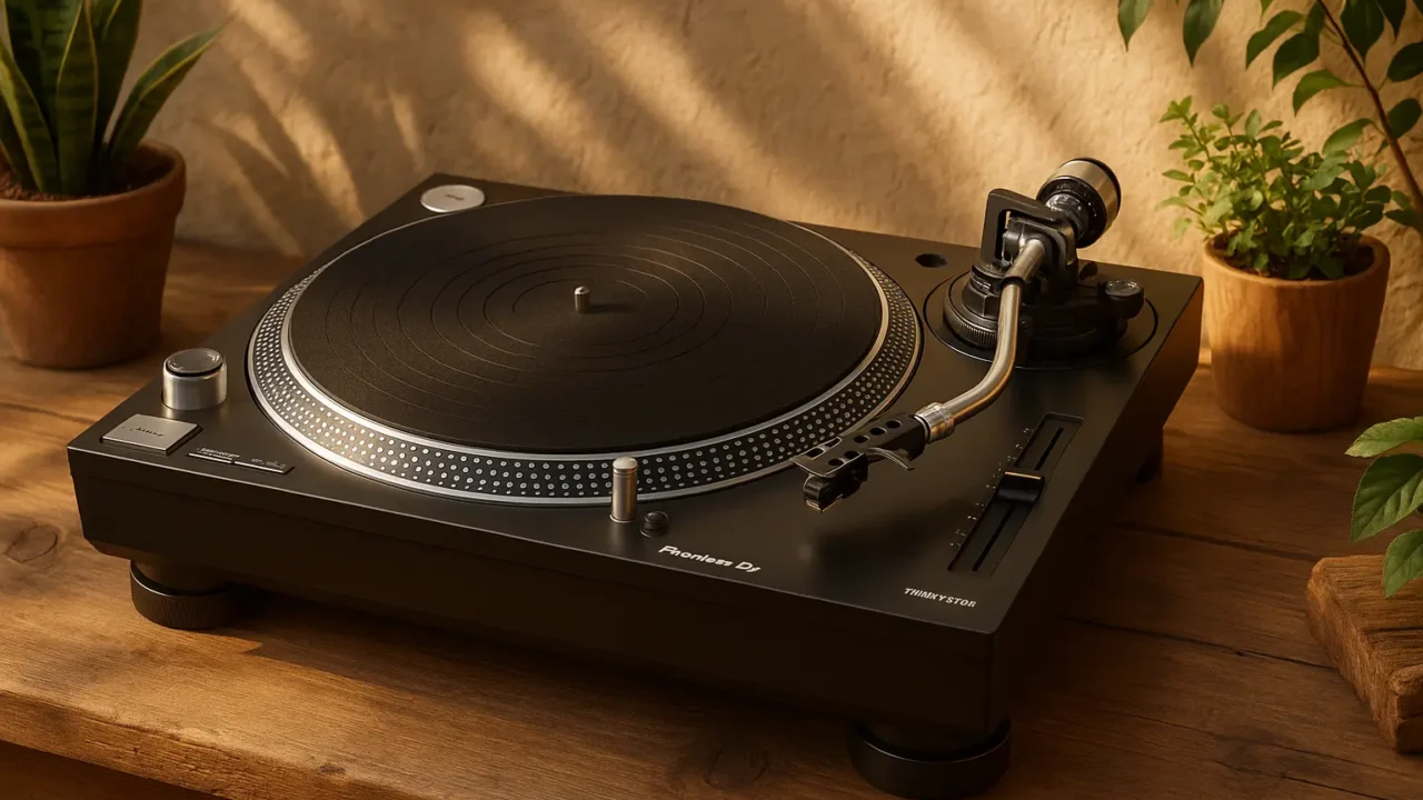 Pioneer DJ Plataforma Giratória PLX-500 Direct Drive