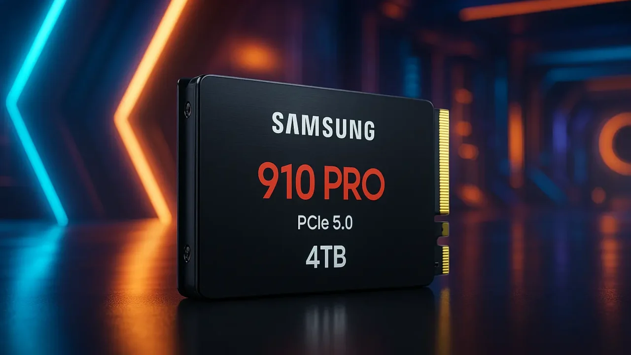 Samsung SSD 9100 PRO 4TB PCIe 5.0 Velocidade Extrema