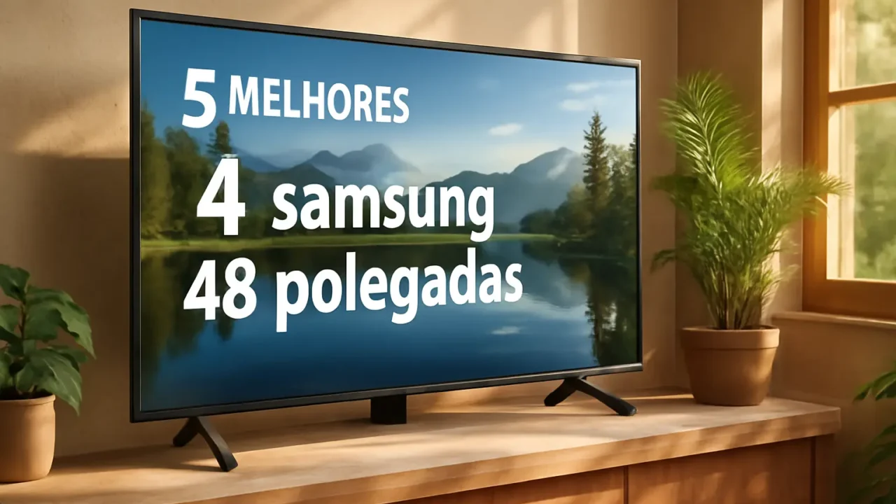 Lista de 5 Melhores: tv samsung 48 polegadas