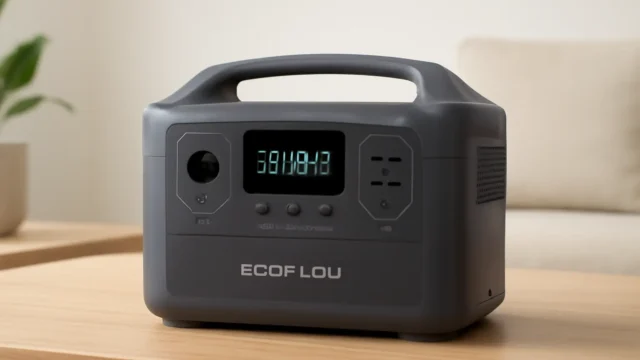 EF ECOFLOW Estação de Energia RIVER 2 Max: Portabilidade e Potência