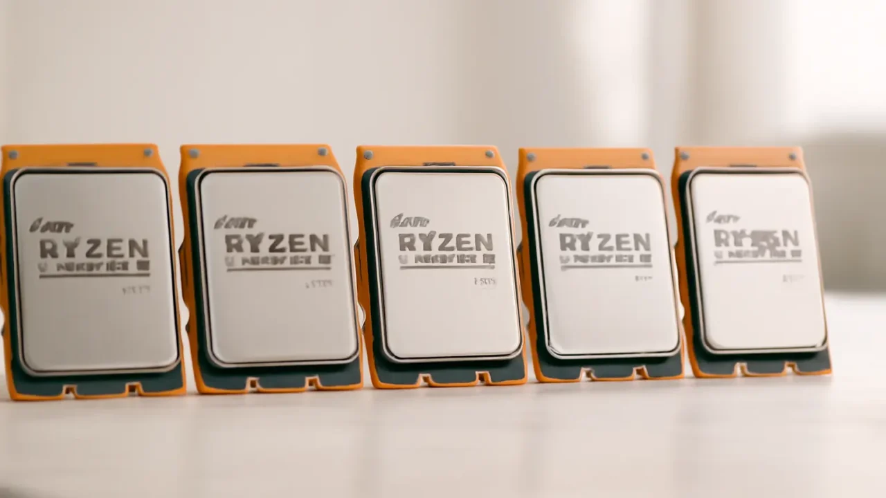 Cinco Principais Modelos de Threadripper 7995wx