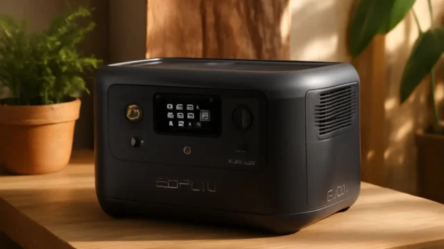 EF ECOFLOW RIVER 2 Max: Estação de Energia Portátil com Bateria LiFePO4