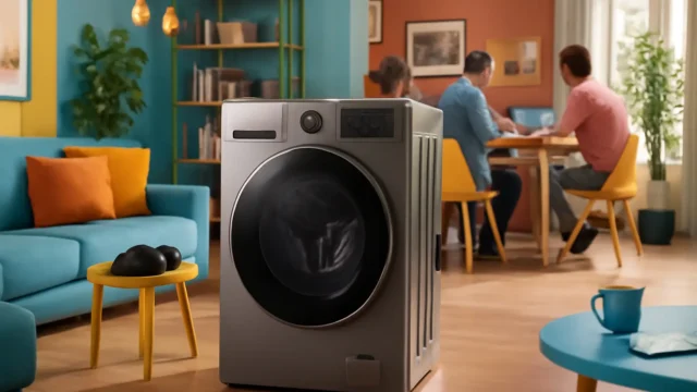 Lava e Seca Midea HealthGuard Smart 13kg Titanium 127V