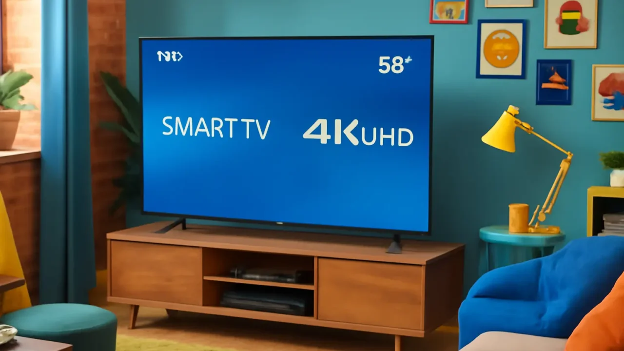 Smart TV 58” 4K UHD Philco PTV58G70RCBL - Wi-Fi, 3 HDMI, USB