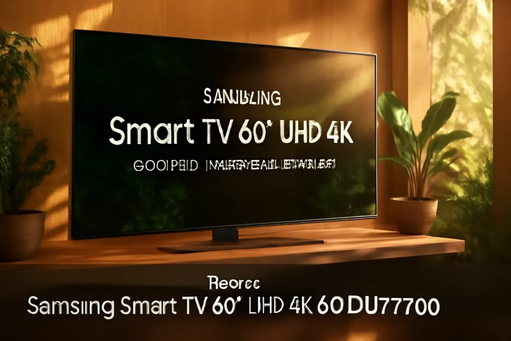 Samsung Smart TV 60" UHD 4K 60DU7700 - Processador Crystal 4K
