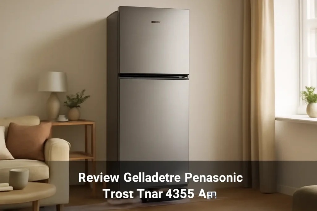 Geladeira Panasonic Frost Free 435L A++ Aço Escovado