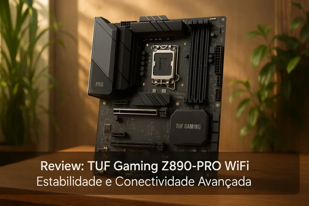 TUF Gaming Z890-PRO WiFi: Estabilidade e Conectividade Avançada