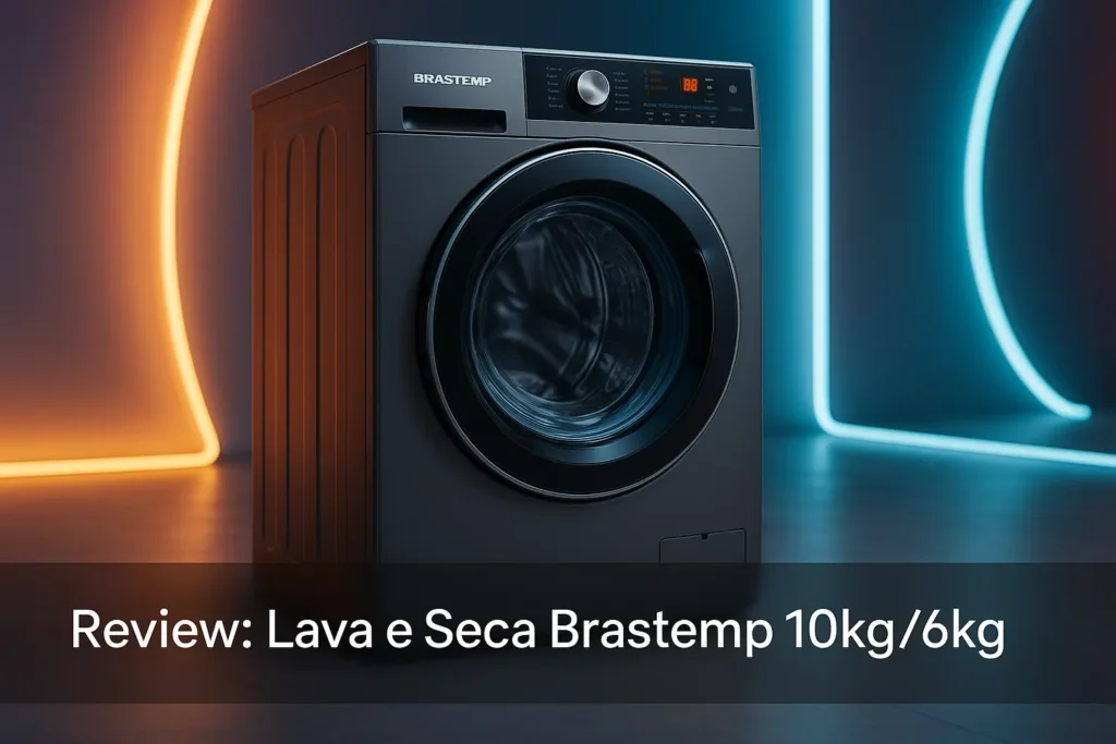 Lava e Seca Brastemp 10kg/6kg: Eficiência e Tecnologia no Dia a Dia
