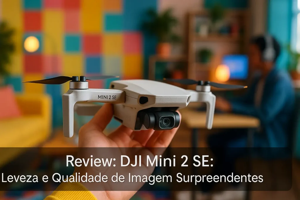 DJI Mini 2 SE: Leveza e Qualidade de Imagem Surpreendentes