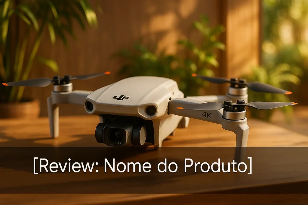 Drone DJI Mini 4K Standard: Compacto e Poderoso