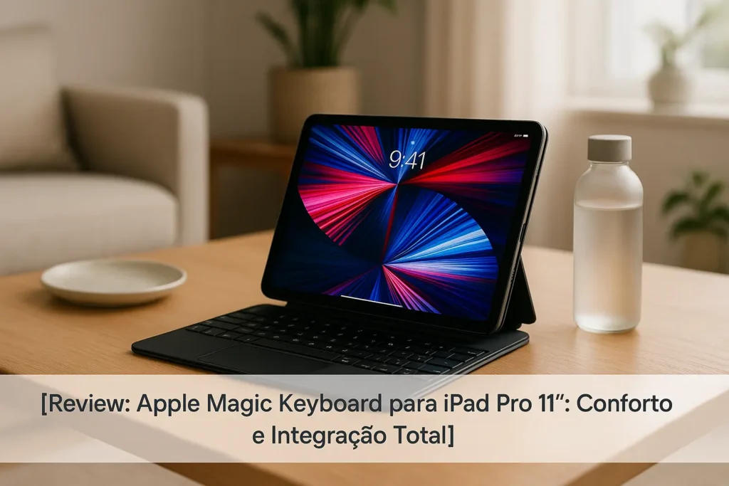 Apple Magic Keyboard para iPad Pro 11″: Conforto e Integração Total