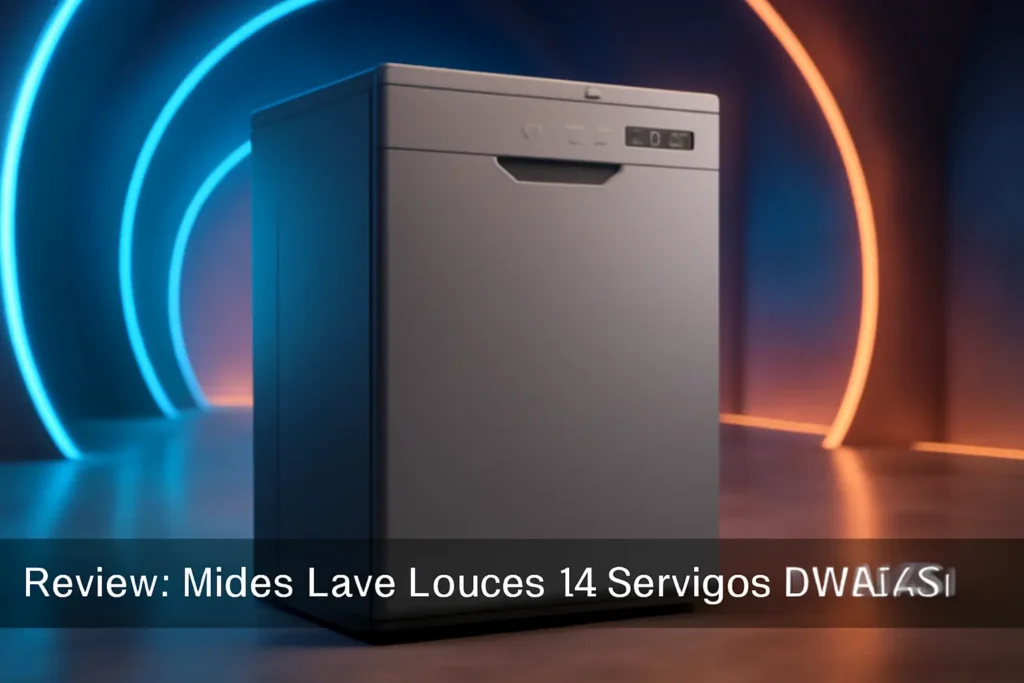Midea Lava-Louças 14 Serviços DWA14S1 Cinza 127V