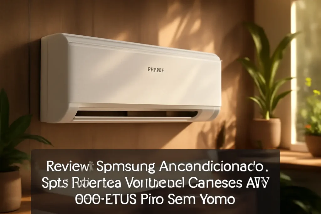 Samsung Ar-condicionado Split Inverter WindFree Connect AI 9.000 BTUs Frio Sem Vento
