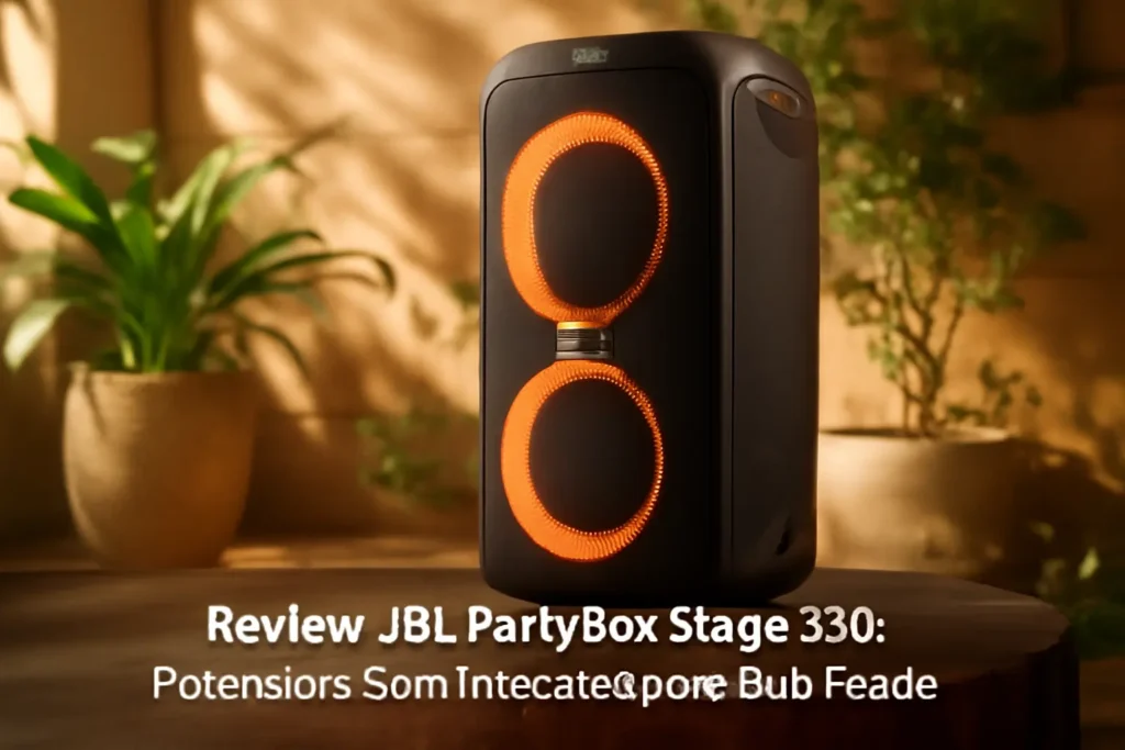 JBL PartyBox Stage 320: Potência e Som Imersivo para Sua Festa