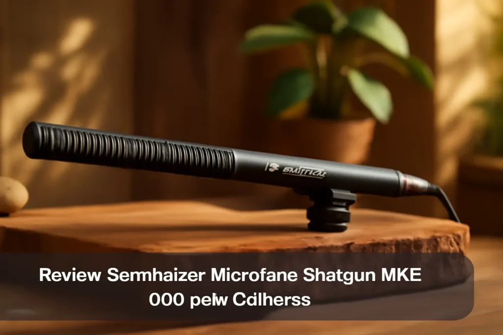 SENNHEISER Microfone Shotgun MKE 600 para Câmeras
