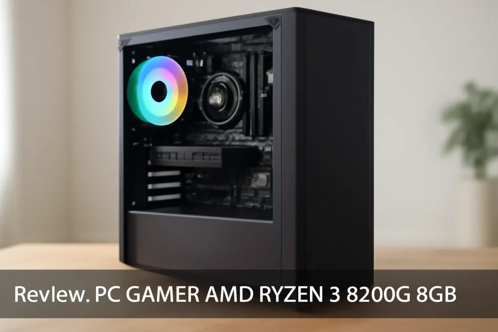 PC GAMER AMD RYZEN 3 3200G 8GB: Desempenho e Eficiência para Jogos