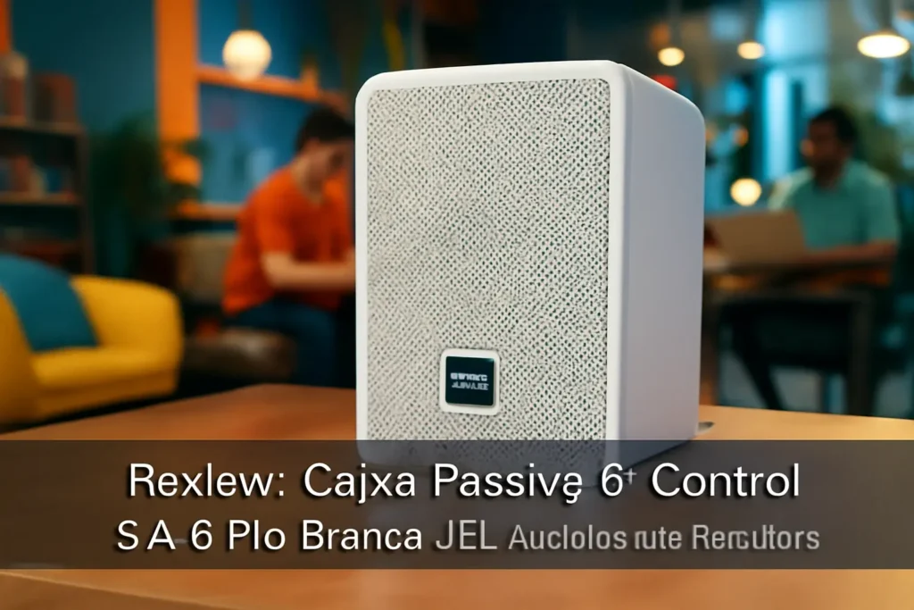 Caixa Passiva 6" Control SA-6 Pro Branca JBL: Áudio de Alta Resolução