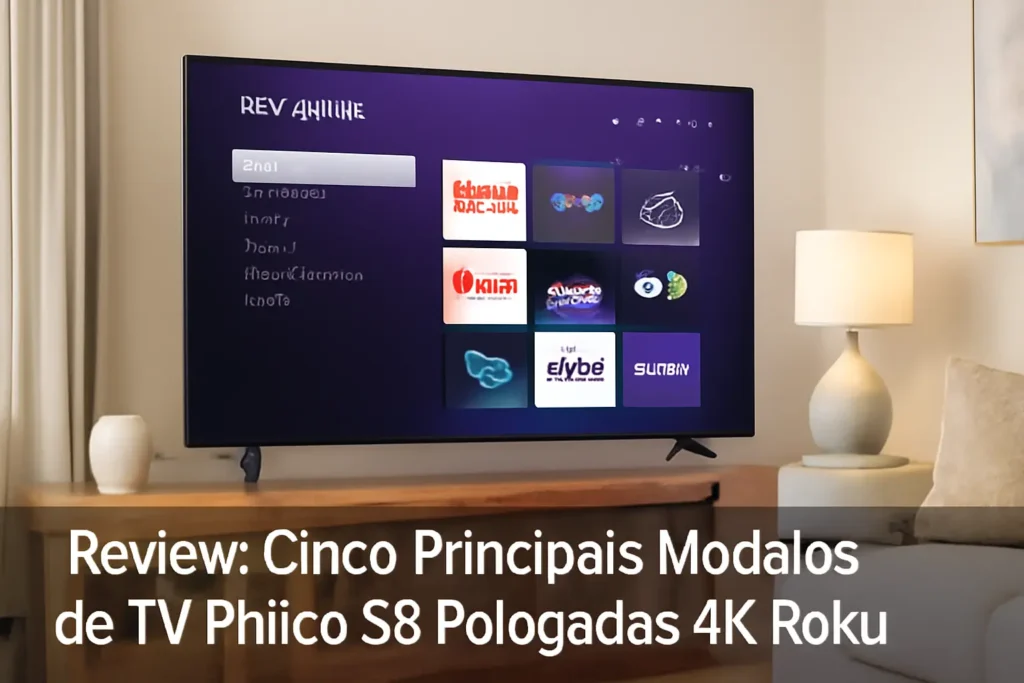 Cinco Principais Modelos de tv philco 58 polegadas 4k roku