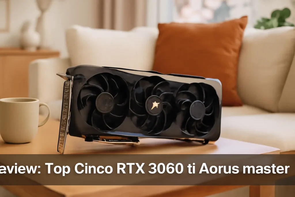 Top Cinco RTX 3060 ti Aorus master