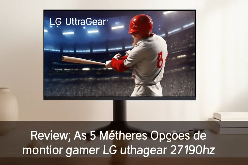 As 5 Melhores Opções de monitor gamer LG ultragear 27 180hz