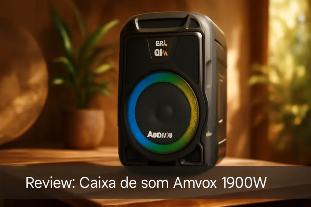 Top 5 caixa de som Amvox 1900w