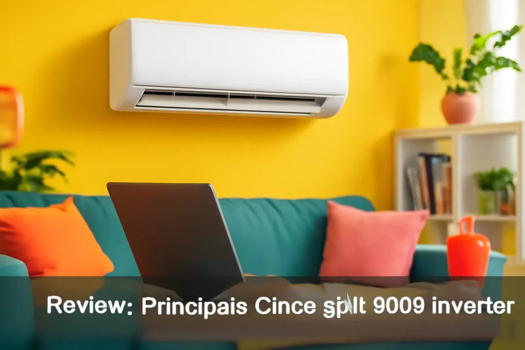Principais Cinco split 9000 inverter
