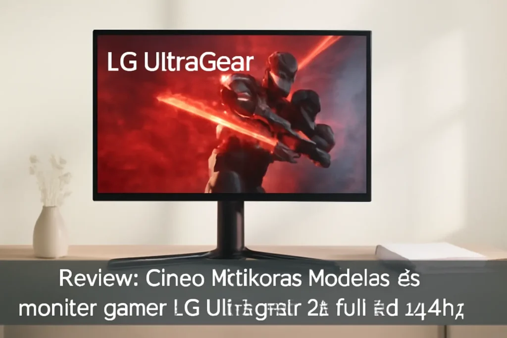 Cinco Melhores Modelos de monitor gamer LG ultragear 24 full hd 144hz