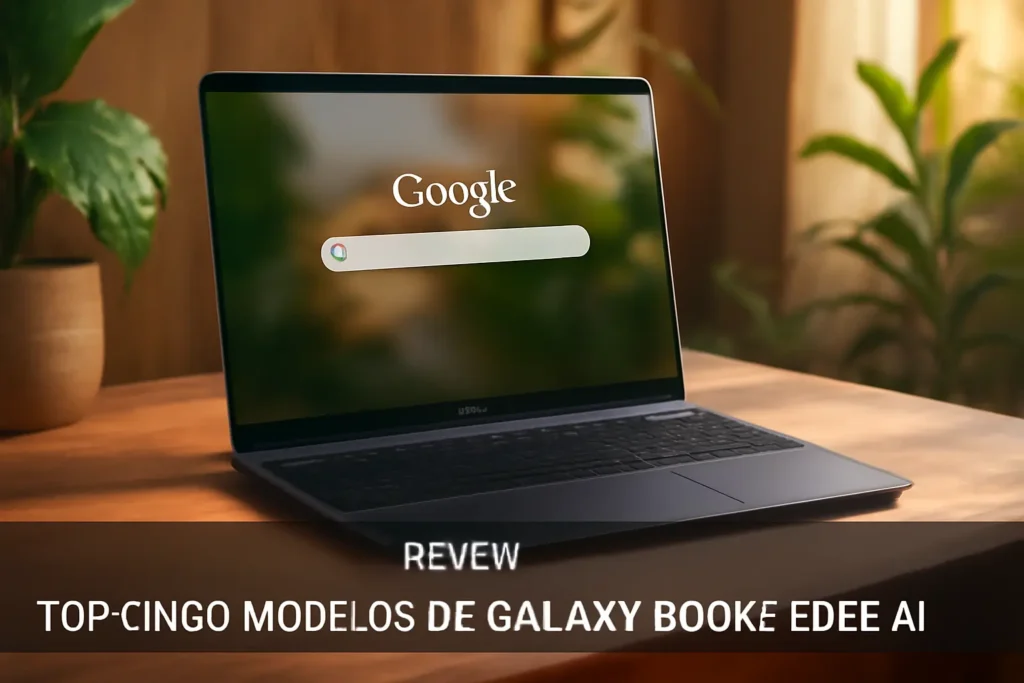 Top Cinco Modelos de Galaxy book4 edge AI