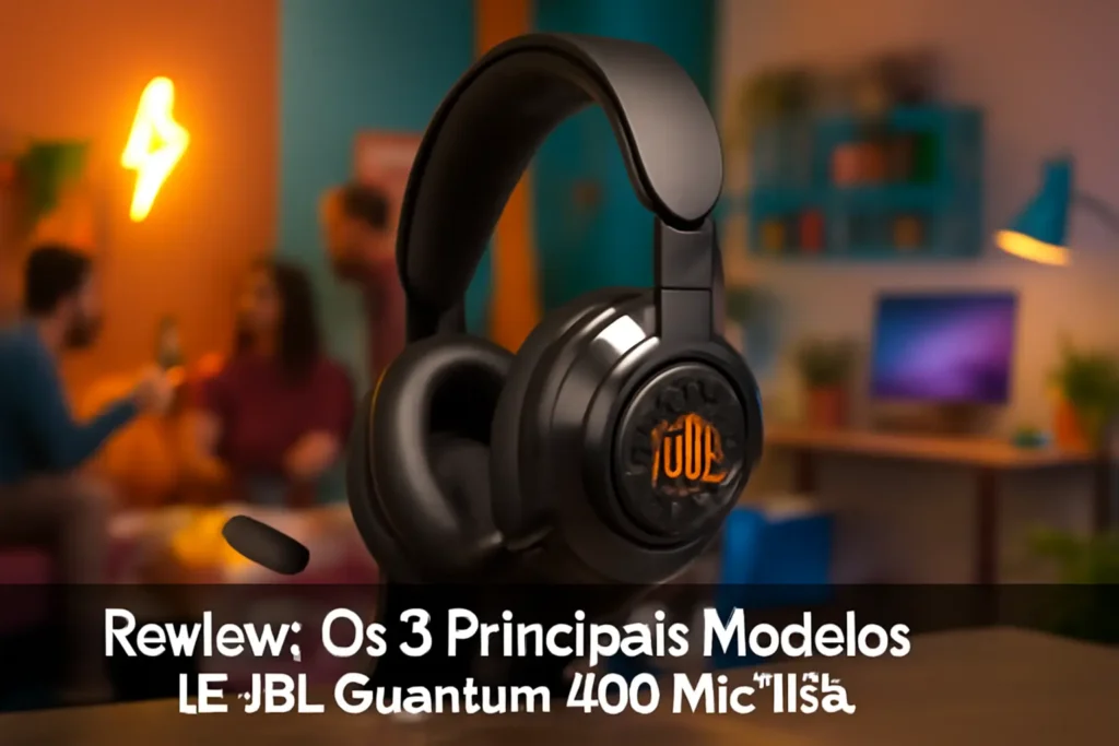 Os 5 Principais Modelos de JBL quantum 400 mic test