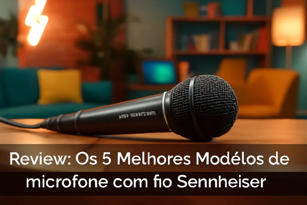 Os 5 Melhores Modelos de microfone com fio Sennheiser