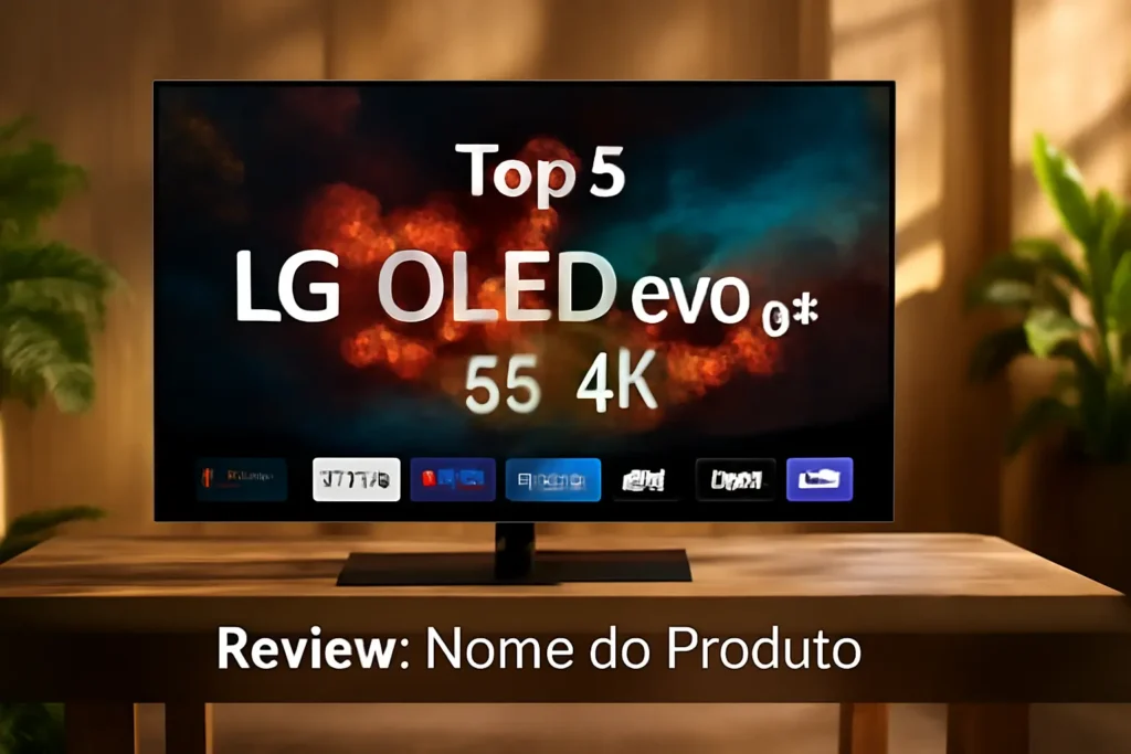 Top 5 smart TV LG OLED EVO g3 55” 4k