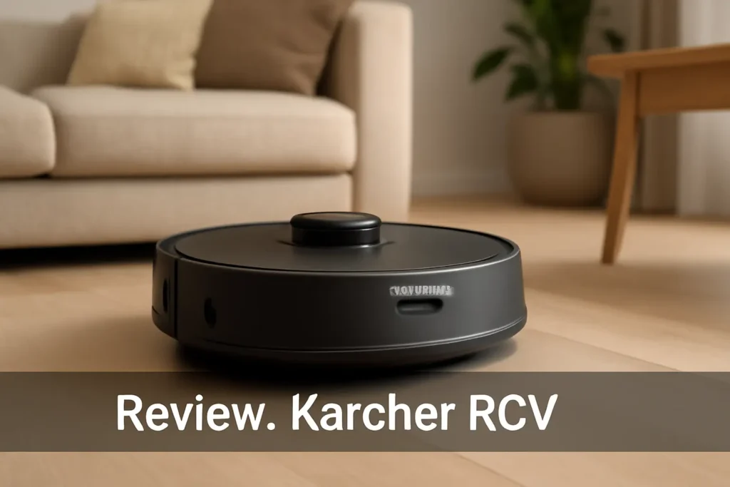 Top Cinco robô aspirador de pó Karcher rcv
