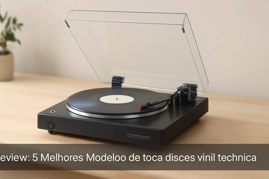 Cinco Melhores Modelos de toca-discos vinil audio-technica
